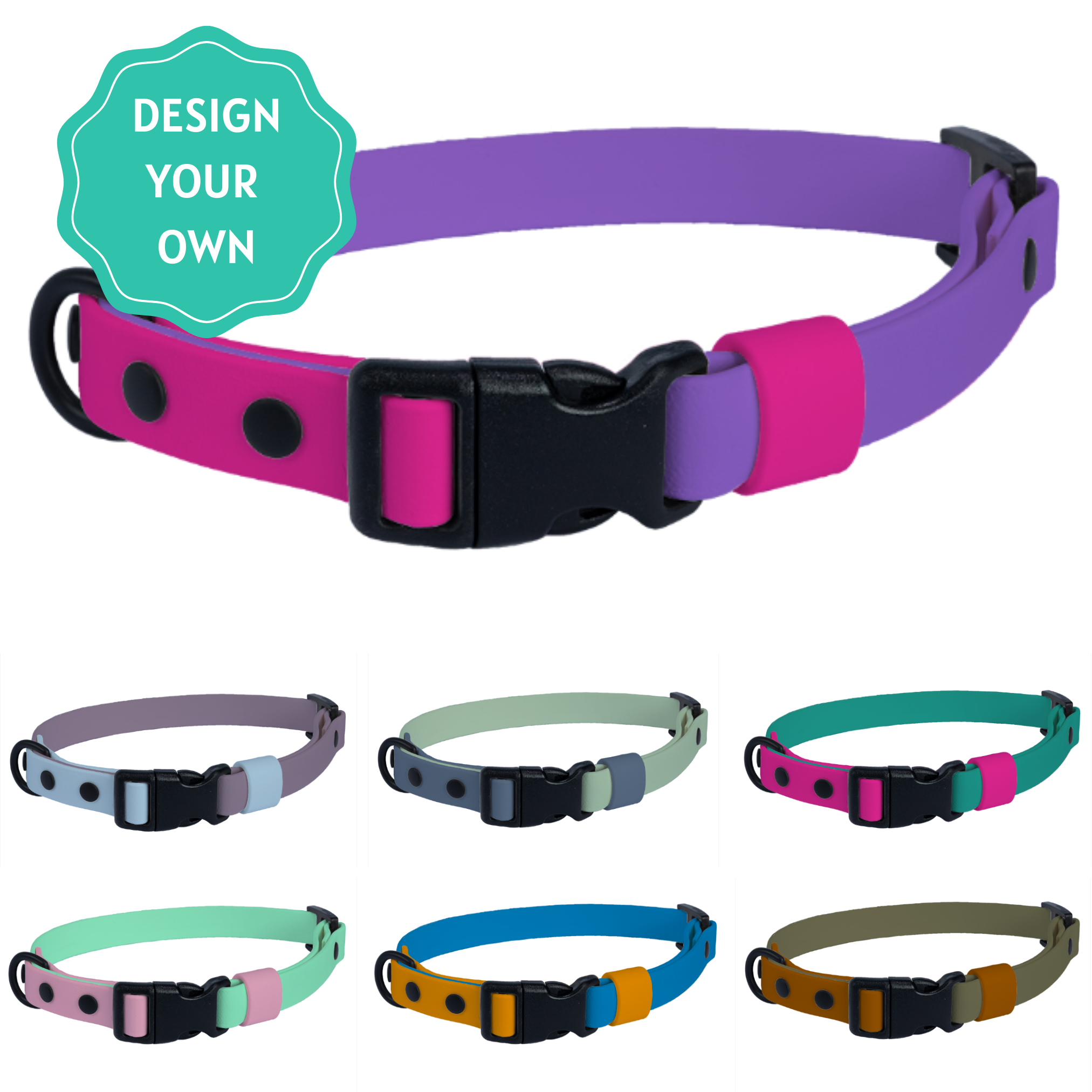 COLOUR VISUALIZER - Adjustable collar – Ruffly Dog