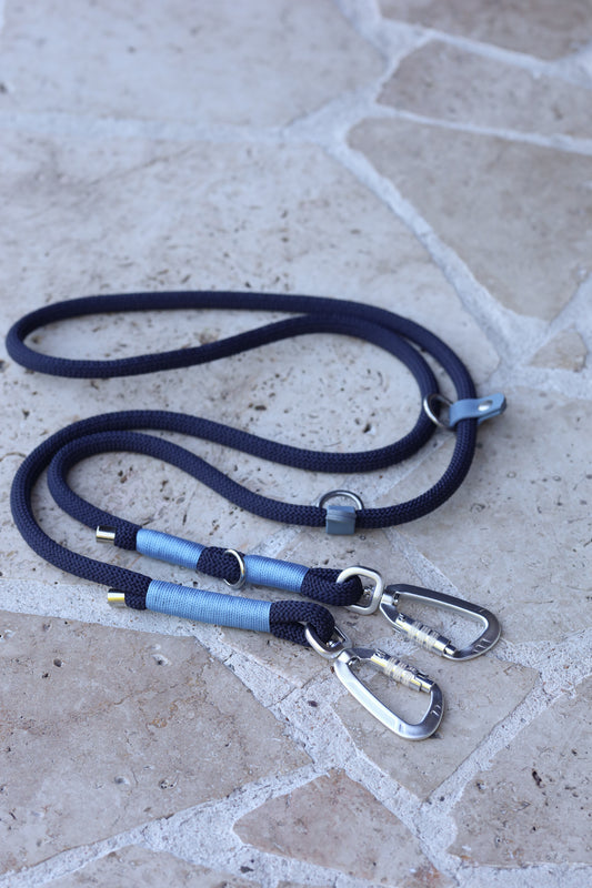 Sample sale 180cm rope multifunction rope leash deep blue/ petrol