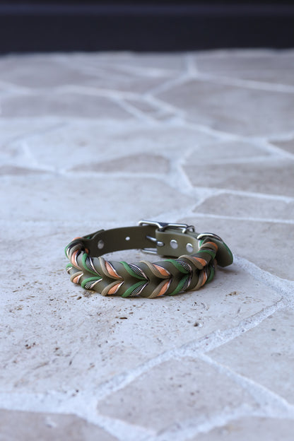 Sample sale 25mm 34cm Fern braided collar