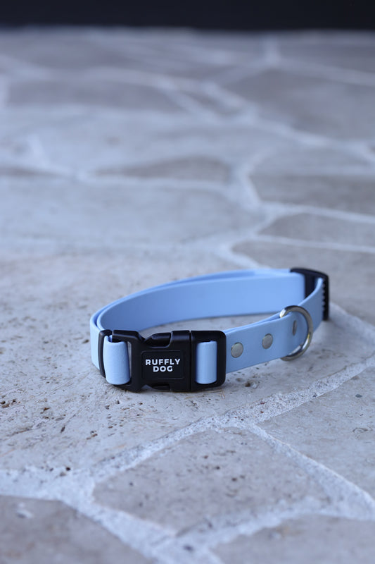 Sample sale 25mm Large Adjustable collar Polar blue