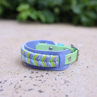 Fishtail braid Hound collar